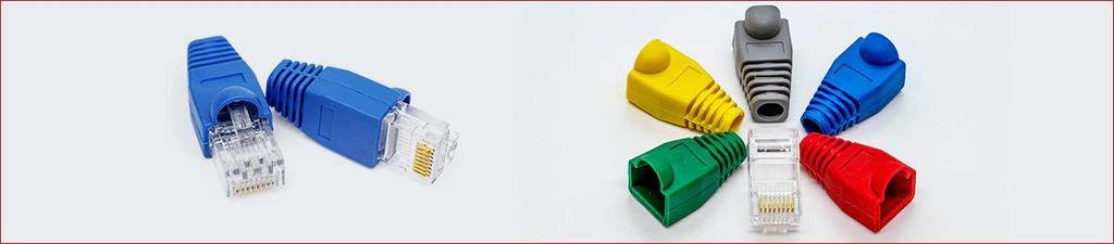 pvc boots rj45