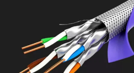 The structure of Cat7 cable The structure of Cat7 cable