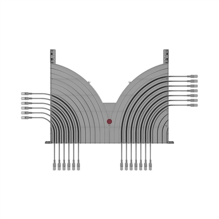 Data Center Cabinet Cable Arrangement Tray Channel Cable Manager