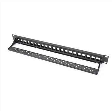 Pannello patch a scarpone per jack modulare utp da 19 "1u 21