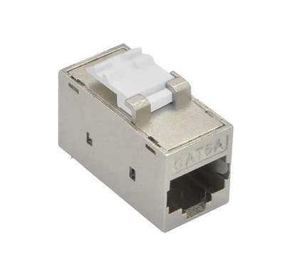 Estensore di connessione Ethernet con accoppiatore in linea passante Cat6A