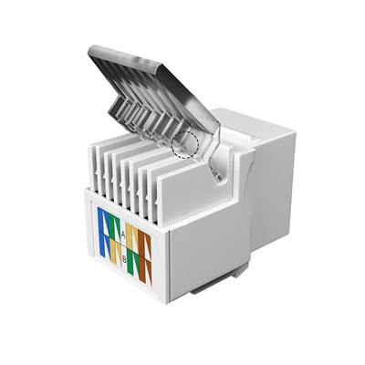 Gigabit Cat6 Toolless UTP RJ45 Modulo Keystone
