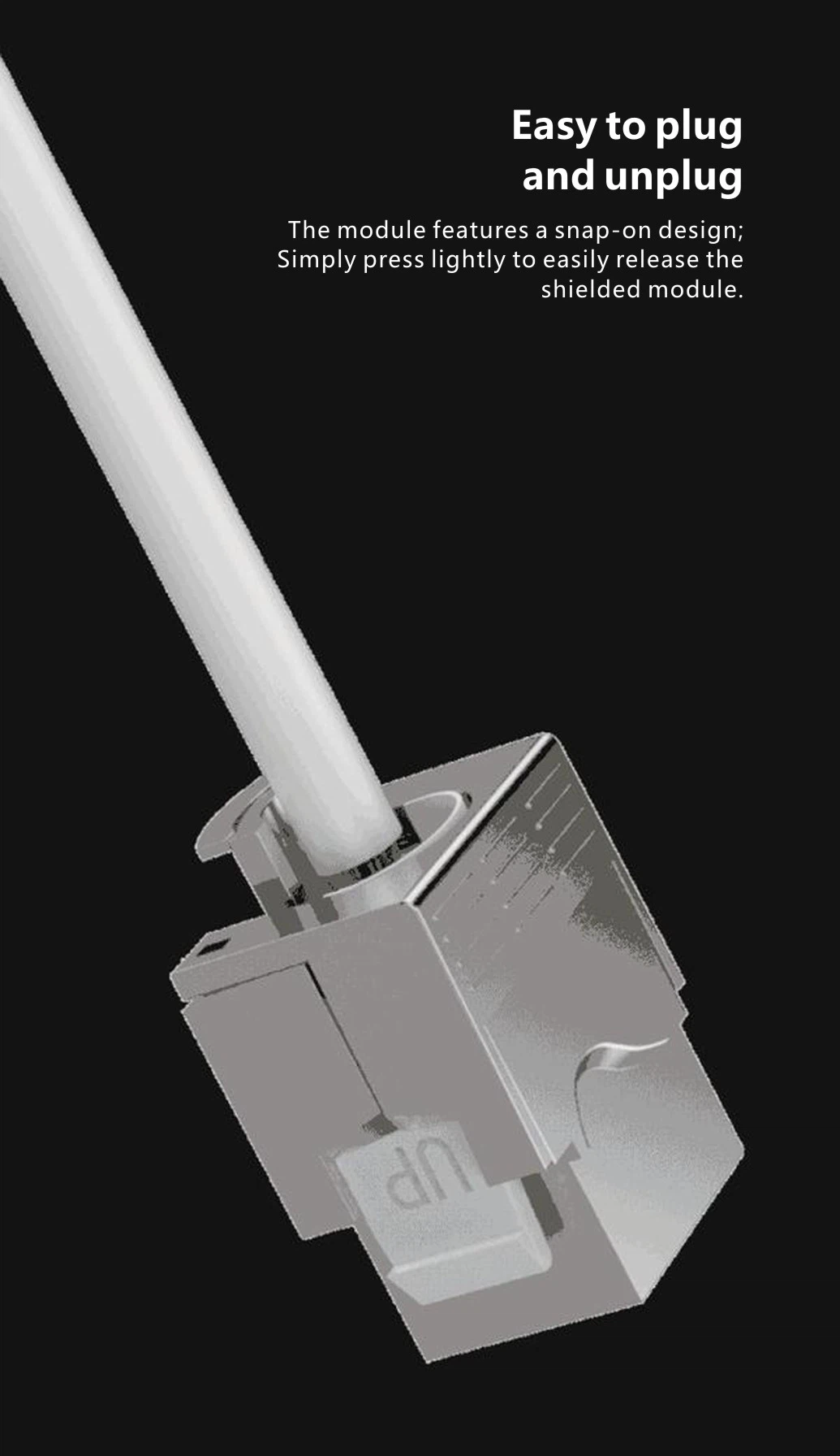 Tool-Free keystone modules wiring Tool-Free keystone modules wiring