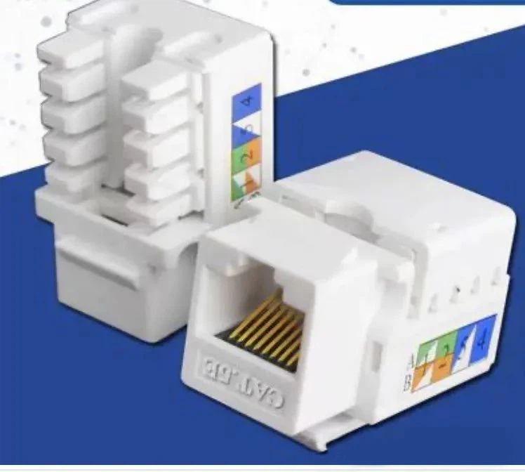 Unshielded RJ45 keystone jacks are the most common type, with a simple structure and low cost, suitable for environments with low electromagnetic shielding requirements, Unshielded RJ45 keystone jacks are the most common type, with a simple structure and low cost, suitable for environments with low electromagnetic shielding requirements,