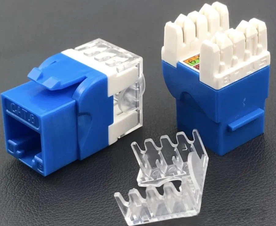 Keystone jacks with PC material outer shell are all unshielded keystone modules Keystone jacks with PC material outer shell are all unshielded keystone modules