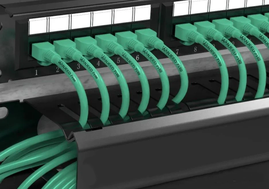 Network patch panels need to be paired with horizontal cable managers to better organize jumpers and tidy up the wiring environment. Network patch panels need to be paired with horizontal cable managers to better organize jumpers and tidy up the wiring environment.