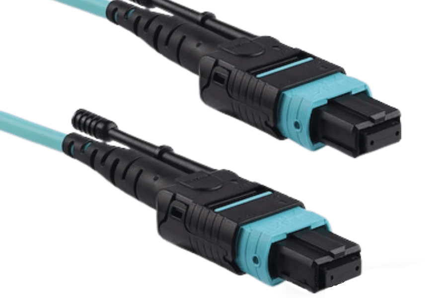 MTP (Multi-Fiber Termination Push-on) cable is a high-density fiber optic cable pre-terminated with MTP connectors. Each connector houses multiple optical fibers, typically 8, 12, 16, or 24, in a single precision-molded MT ferrule. MTP (Multi-Fiber Termination Push-on) cable is a high-density fiber optic cable pre-terminated with MTP connectors. Each connector houses multiple optical fibers, typically 8, 12, 16, or 24, in a single precision-molded MT ferrule.