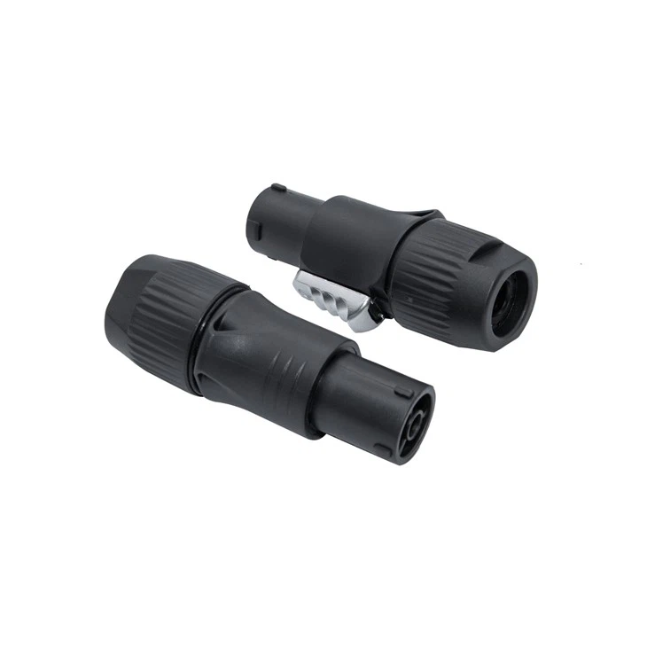 Lockable Three-core Female Power Cable Connector