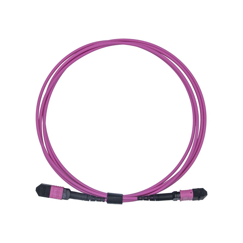 Cavo patch MPO in fibra ottica multimodale LSZH OM4 12- da 3 m